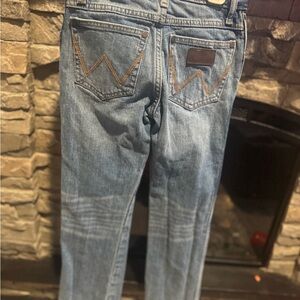 Wrangler Slim Straight Blue Jeans